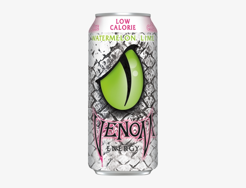 Venom Watermelon Lime Low Cal Energy - Venom Watermelon Lime Energy Drink, 16 Fl Oz Can, 24, transparent png download