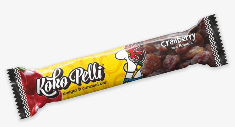 Kokopelli's Cranberry Flavored Caramel & Nougat Bar - Cervelat, transparent png download