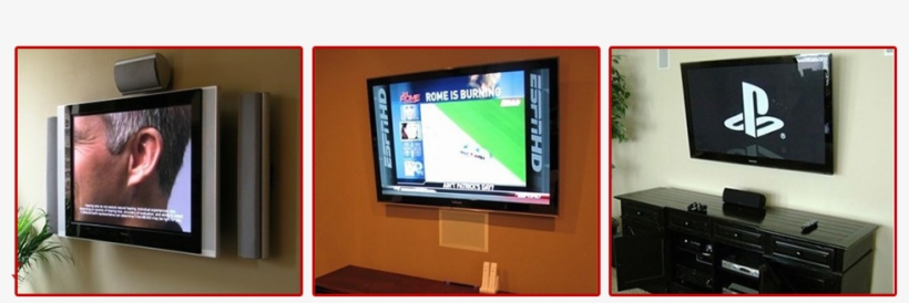 Flat Screen Tv Installations - Video Solutions Llc, transparent png download