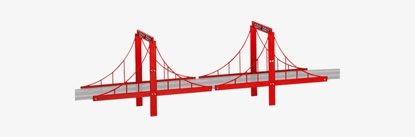 Bridge Set - Carrera Bridge, transparent png download