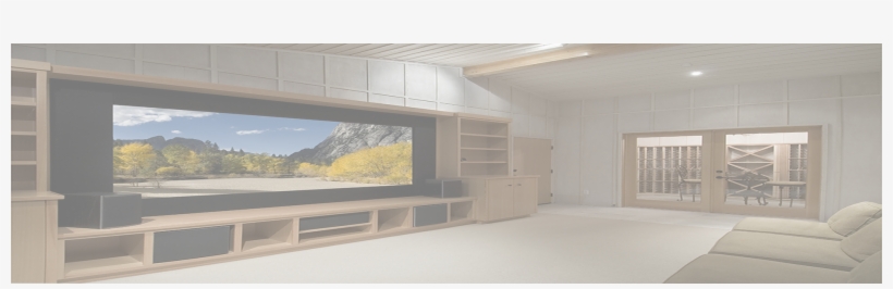 Home Theater Not Entertaining Enough - Interior Design, transparent png download