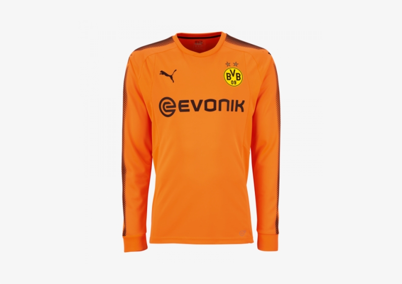 17/18 Borussia Dortmund Goalkeeper Orange Ls Football - Dortmund Gk Kit 17 18, transparent png download