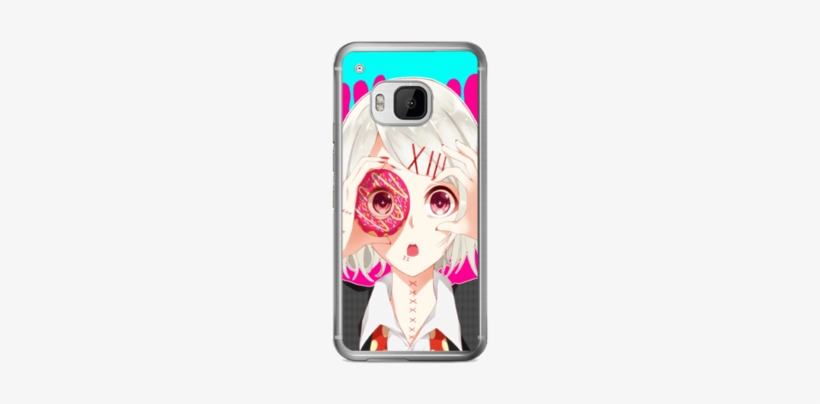 Anime Tokyo Ghoul Juzo Suzuya / Rei Big Eye Black T-shirt, transparent png download