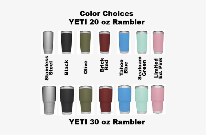 This Listing Is For A Yeti Tumbler Laser Engraved With - Water Bottle, transparent png download