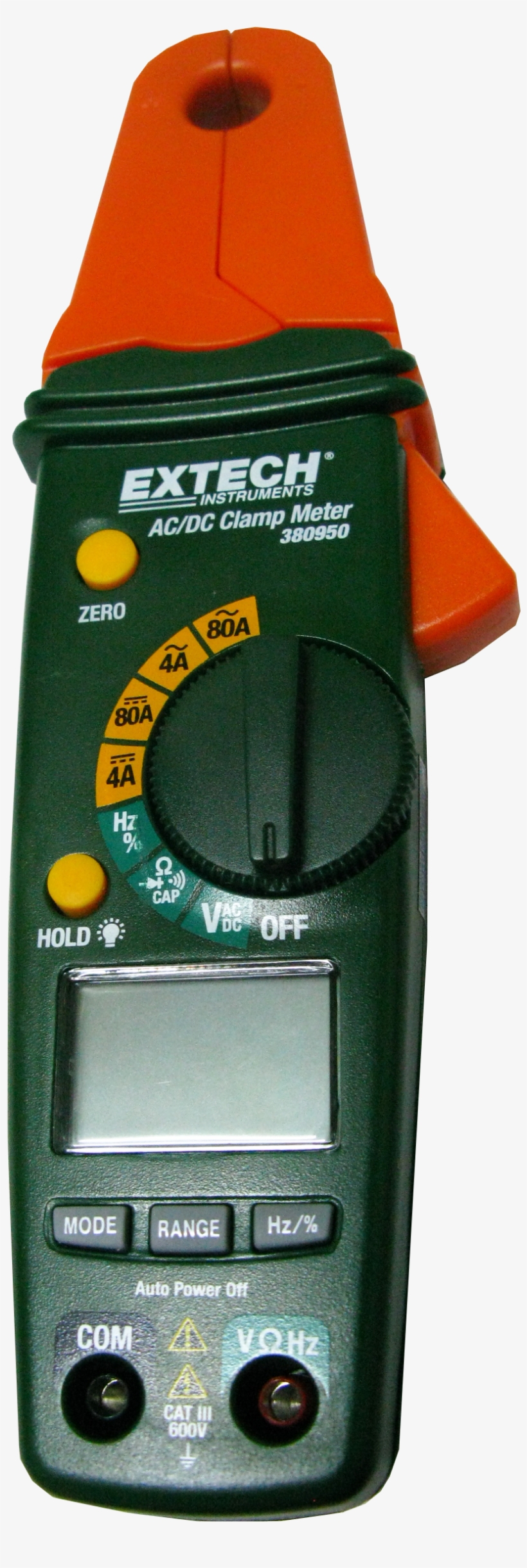 แคล้มแอมป์ Ac Dc Clamp Multimeter Extech 380950 01 - Extech 380950, transparent png download