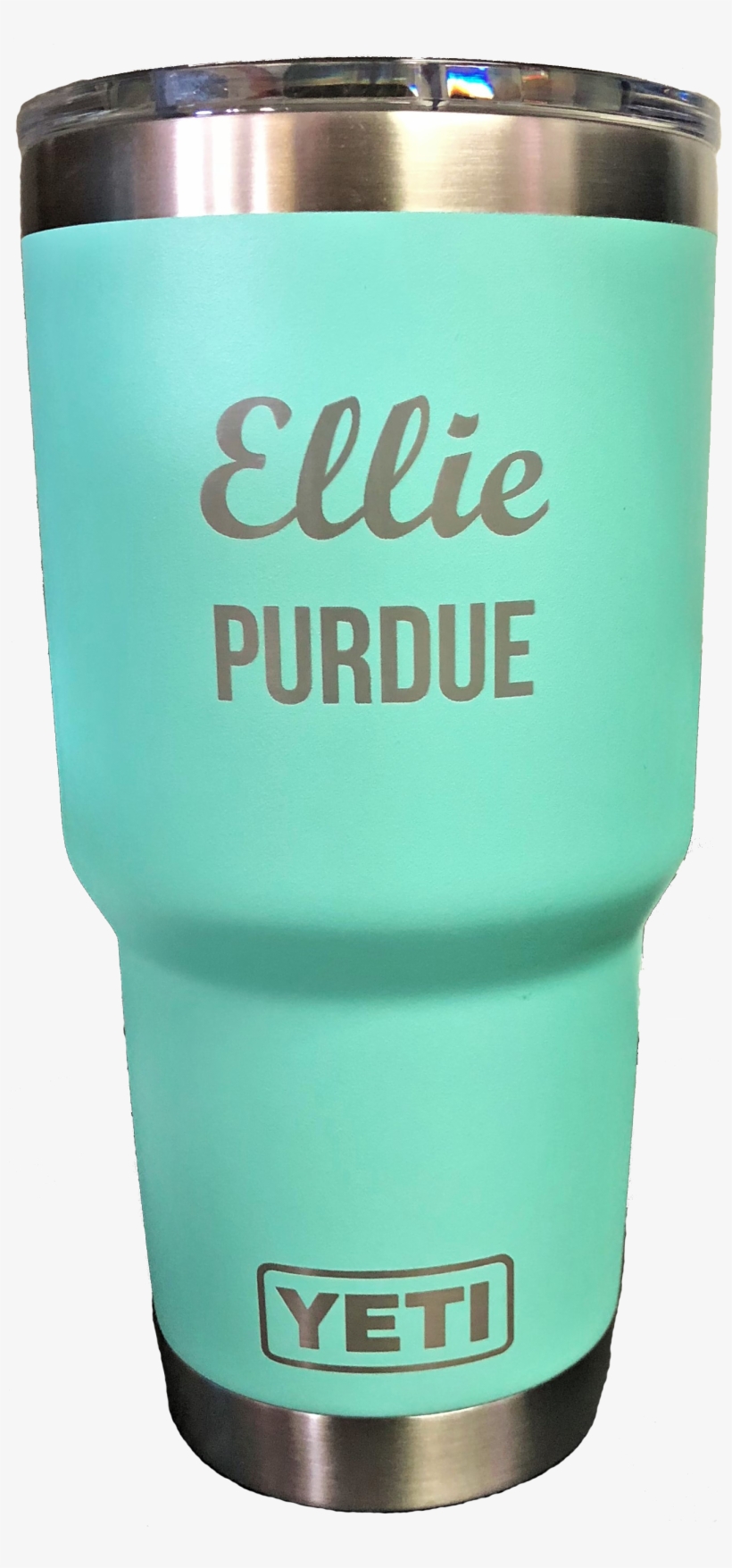 Seafoam 30 Oz Rambler - Water Bottle, transparent png download