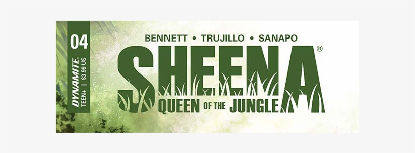 Dynamite Comics' Sheena Queen Of The Jungle - Queen Jungle Phicen Sheena, transparent png download