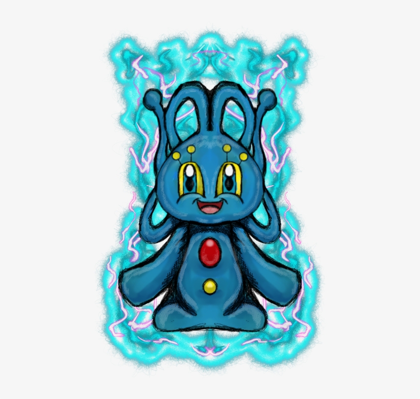 #pokemon #manaphy #マナフィ #fanart #yoarte #water Type - Illustration, transparent png download