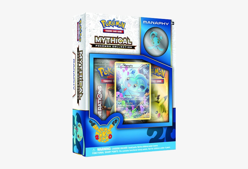 Mythical Pokemon Collection - Mythical Pokemon Collection Manaphy, transparent png download