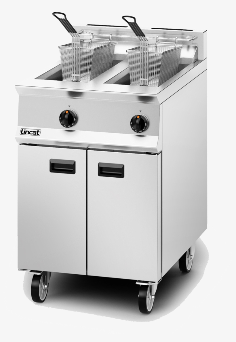 Freestanding Gas Fryers - Lincat Opus 800 Op8111/p Twin Tank Lpg Gas Fryer, transparent png download