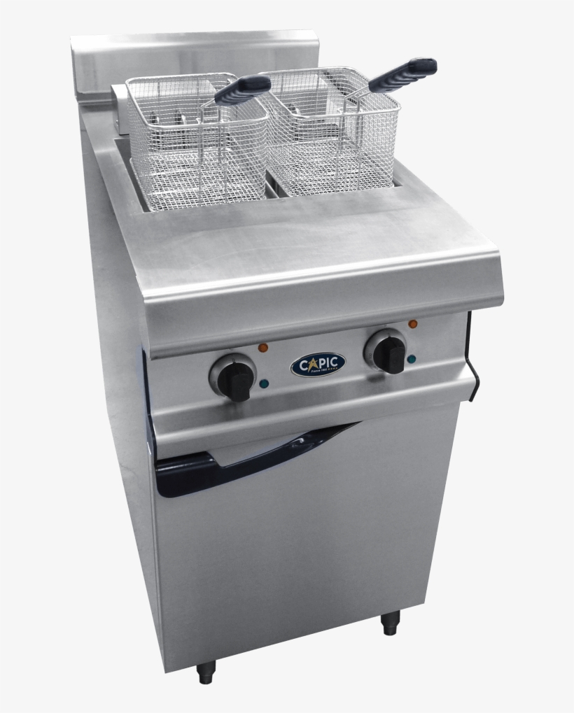 Learn More - Capic - Friteuse Électrique - 2x8l Professionnelle, transparent png download