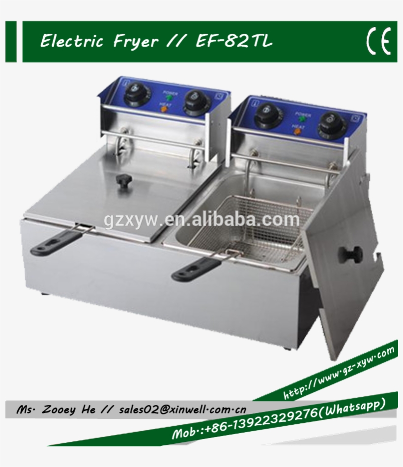 Deep Fryer Ef-82tl - Machine, transparent png download