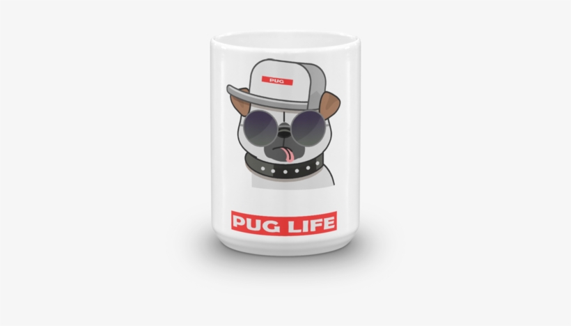 Pug Life Mug - Mobile Phone, transparent png download