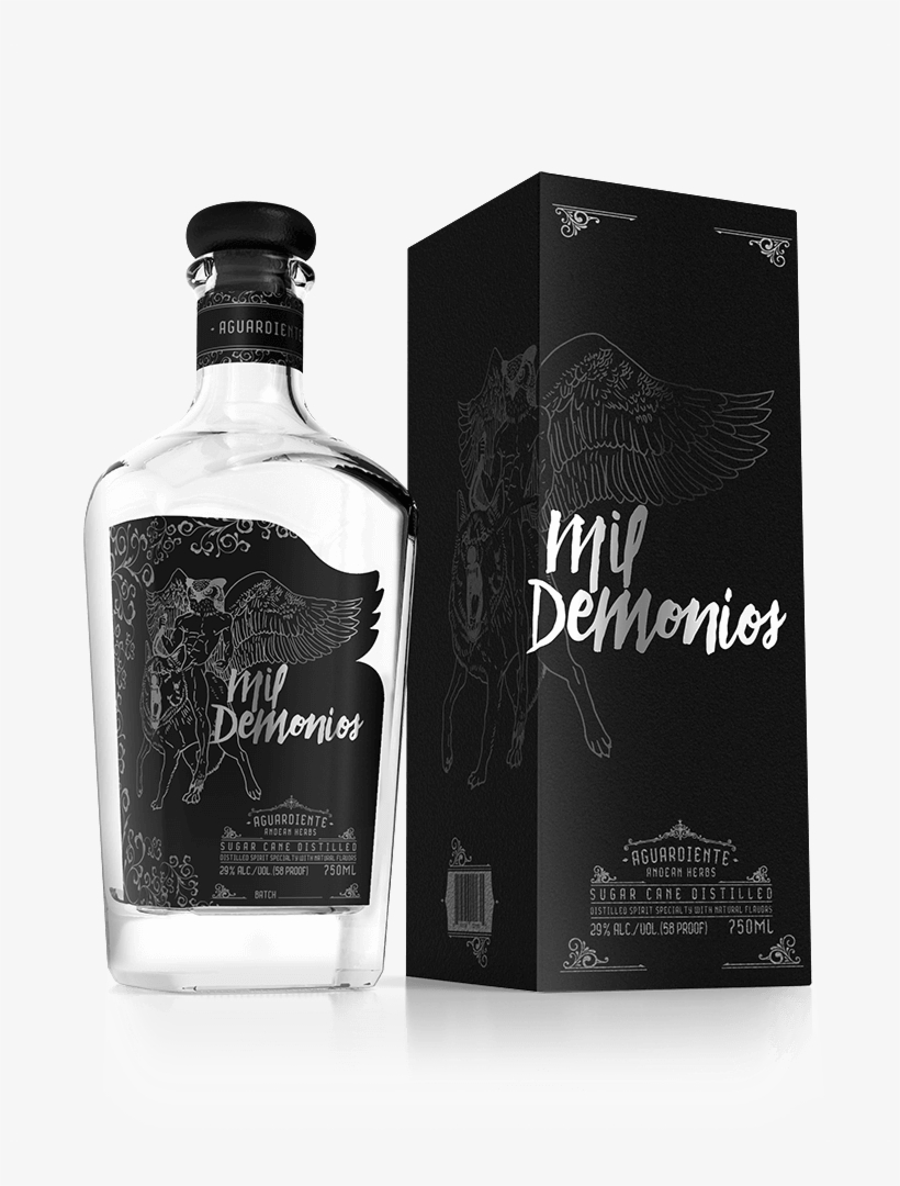 Aguardiente Mil Demonios Precio, transparent png download