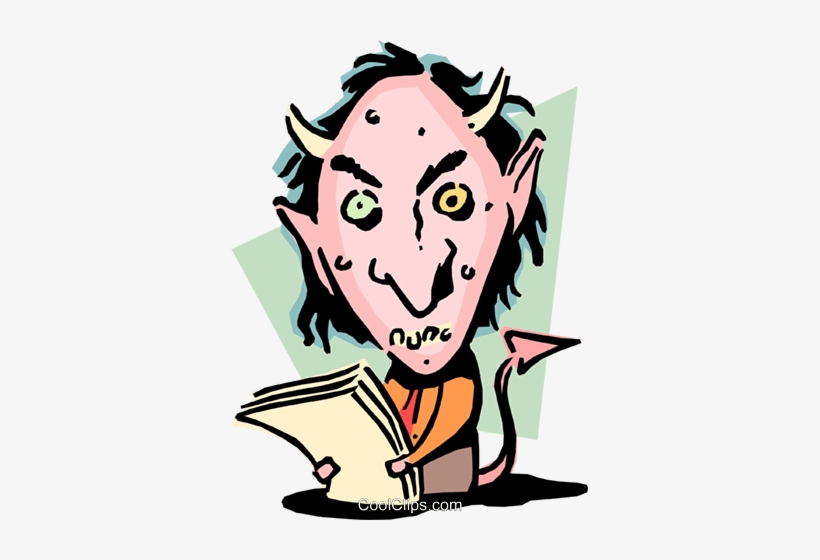 Um Demônio Feio Livre De Direitos Vetores Clip Art - Ugly Devil, transparent png download
