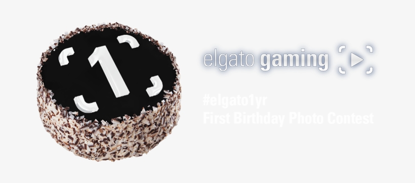 #elgato1yr Birthday Photo Contest - Birthday Cake, transparent png download