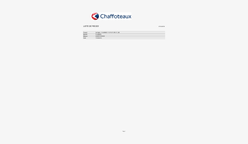 Fluendo 11 Cf E T Gpl It Be - Chaffoteaux, transparent png download