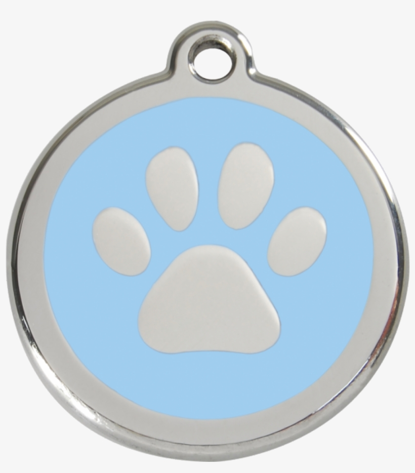 Personalized Stainless Steel & Enamel Dog Tag, transparent png download