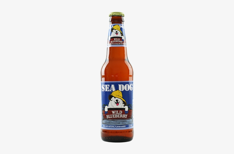 Sea Dog Bluepaw Wild Wheat Blueberry Ale - Sea Dog Wild Blueberry Wheat Ale - 12 Fl Oz Bottle, transparent png download