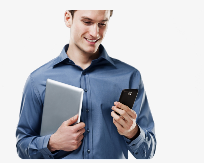 Bigstock Working Handsome Man - Bigstock, transparent png download