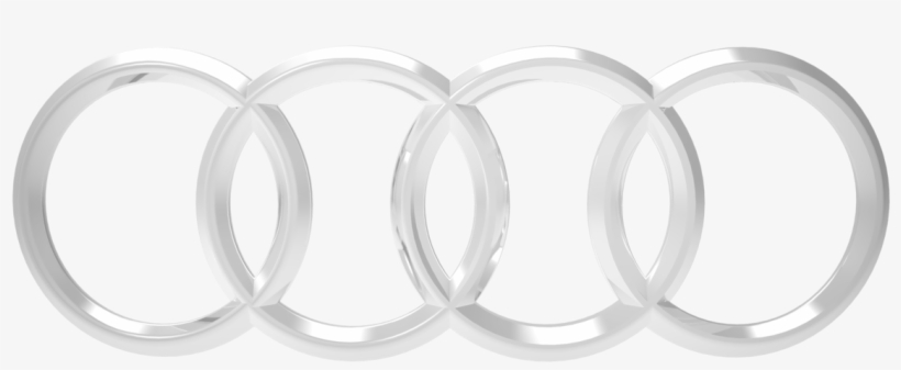 Audi Logo Png Image Background - Titanium Ring, transparent png download
