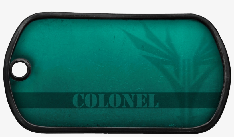 Colonel Rank 7 On Stream Chat Colour - Label, transparent png download