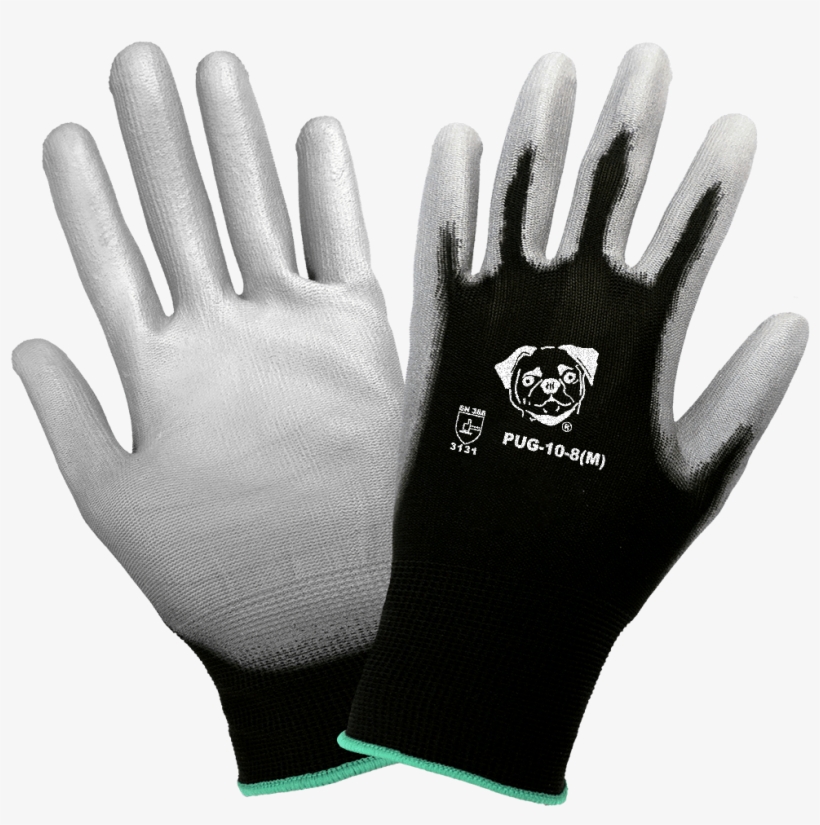 Polyurethane Coated - G&s Safety Pug-10 Polyurethane Palm Coated Nylon, transparent png download