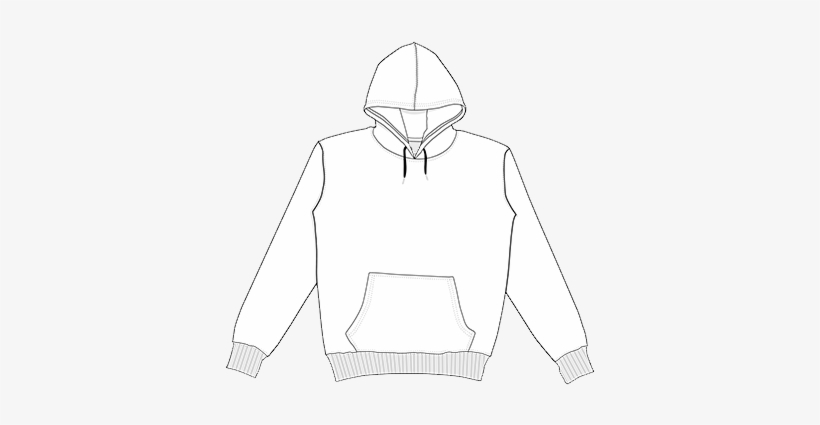 Blankhoodie - Hoodie, transparent png download