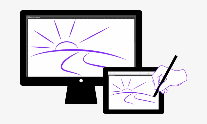 Limner Turns Your Ipad Into A Pressure-sensitive Graphics - Mobile Phone, transparent png download
