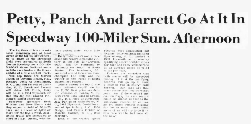 Racing History Minute - Newsprint, transparent png download