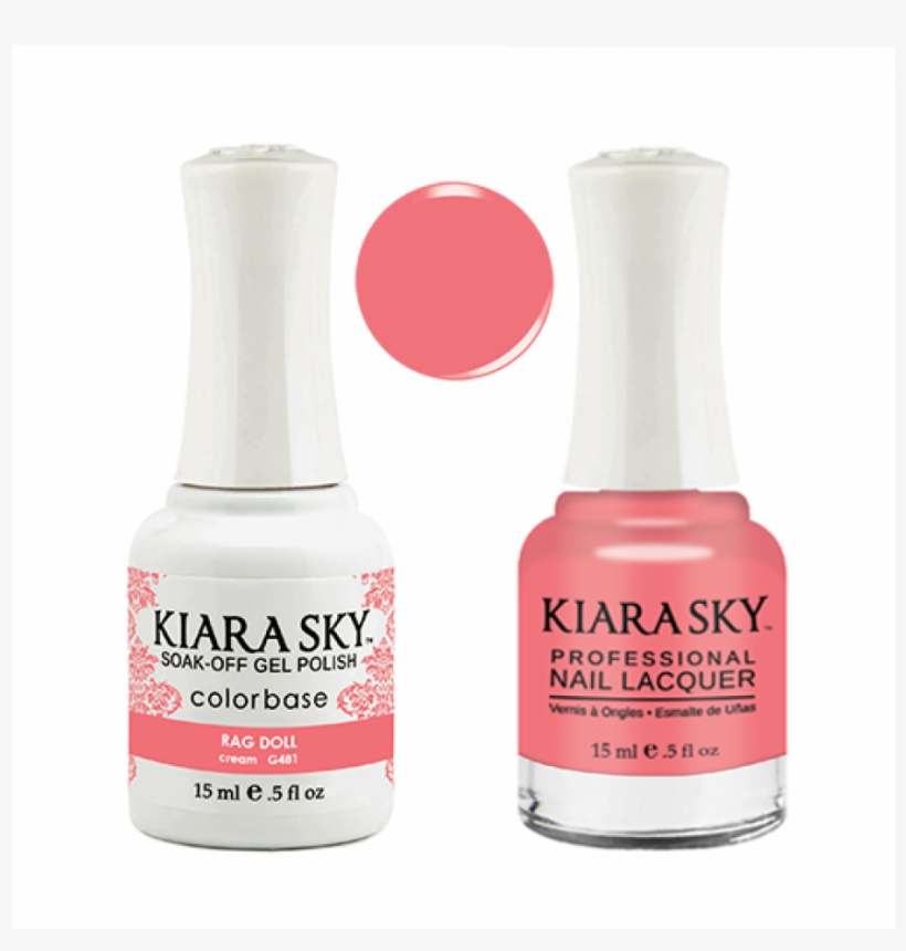 Kiara Sky Matchmaker 15ml - Kiara Sky Pink Gel Polish, transparent png download