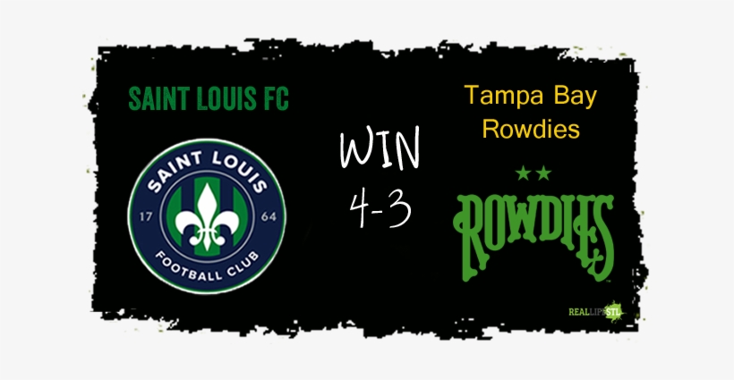 Saint Louis Fc Beat The Tampa Bay Rowdies 4-3 On Sunday - Saint Louis Fc, transparent png download