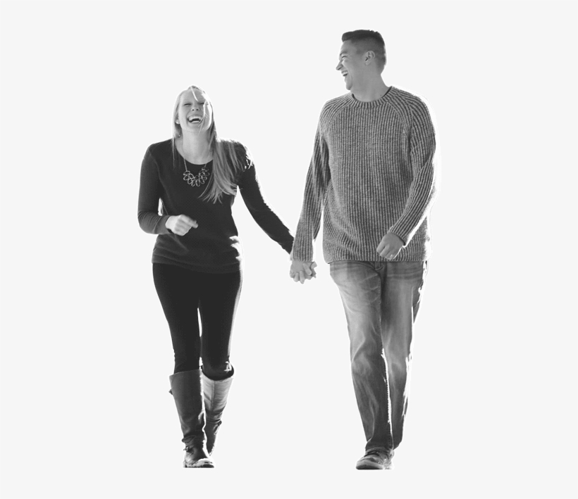 Ryan Crain And His Wife Walking Under Canopy - Wife, transparent png download