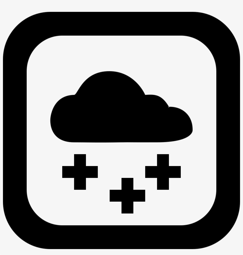 Snow Cloud - - Icone Restaurante Png, transparent png download