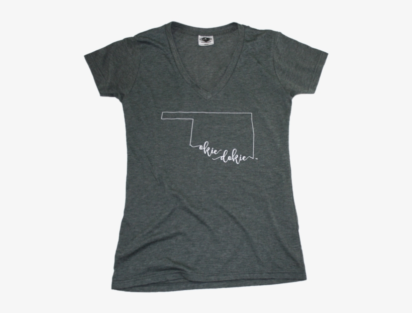 Oklahoma Ladies V-neck Tee - Music, transparent png download