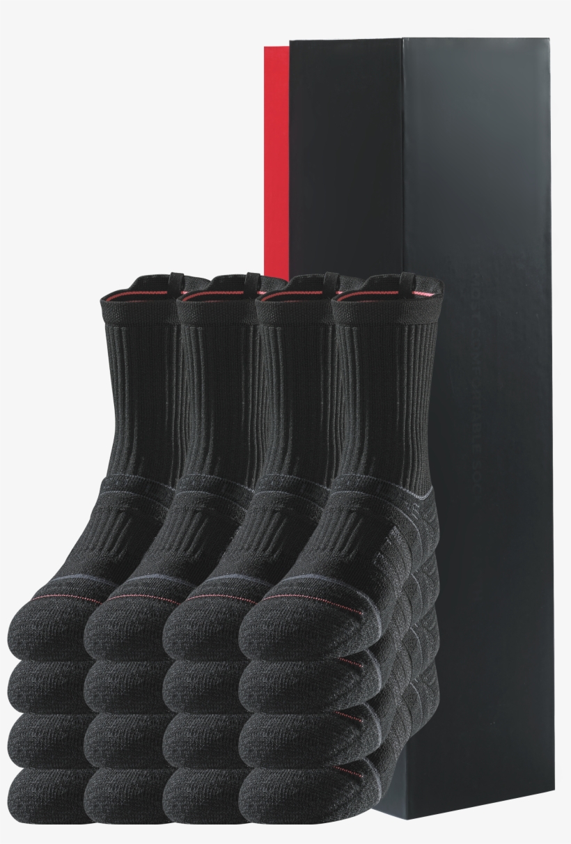 Kidmid 8 Black 1 V=1534445259 - Sock, transparent png download