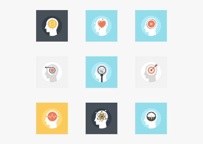 Thinking And Brain Process - Brain, transparent png download