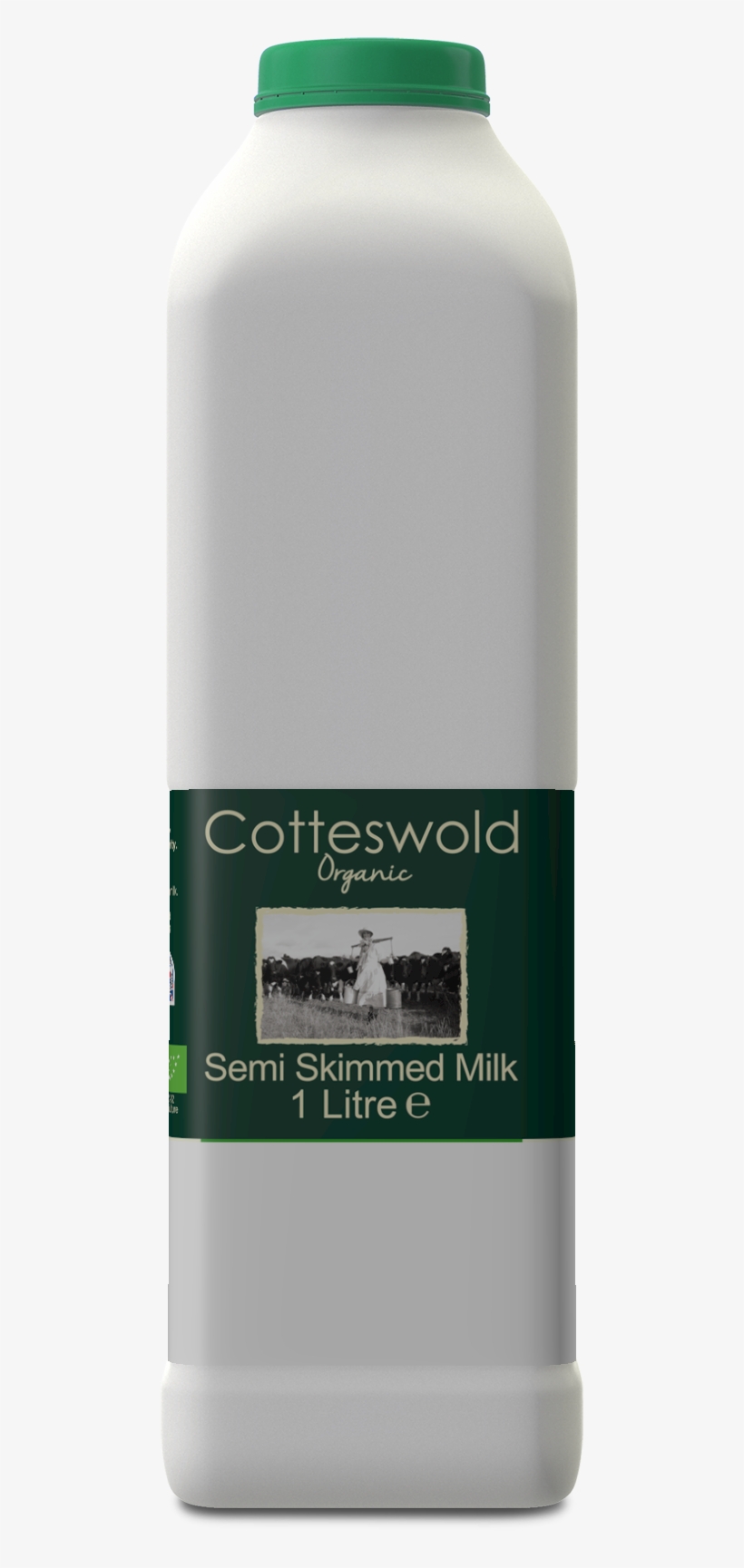 Organic Semi Skimmed - Litre, transparent png download