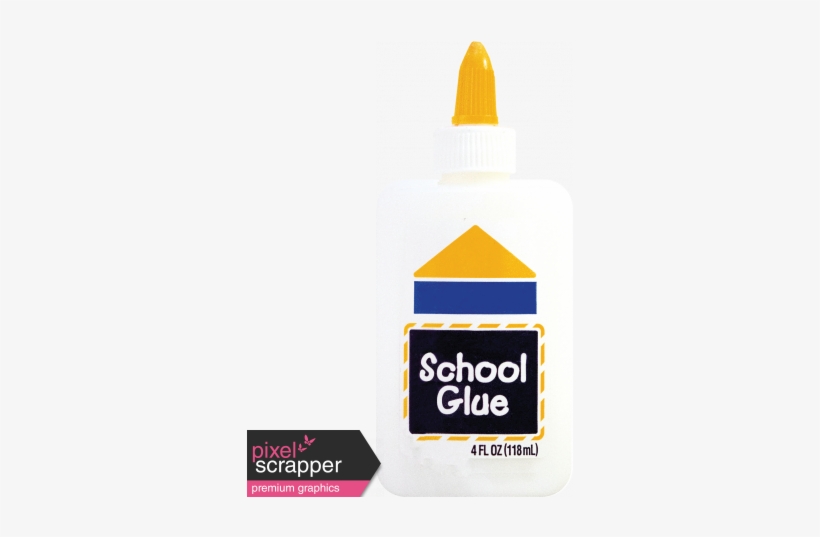 It's Elementary, My Dear - Elmer's Washable No-run School Glue 4 Oz 1 Bottle (e304), transparent png download