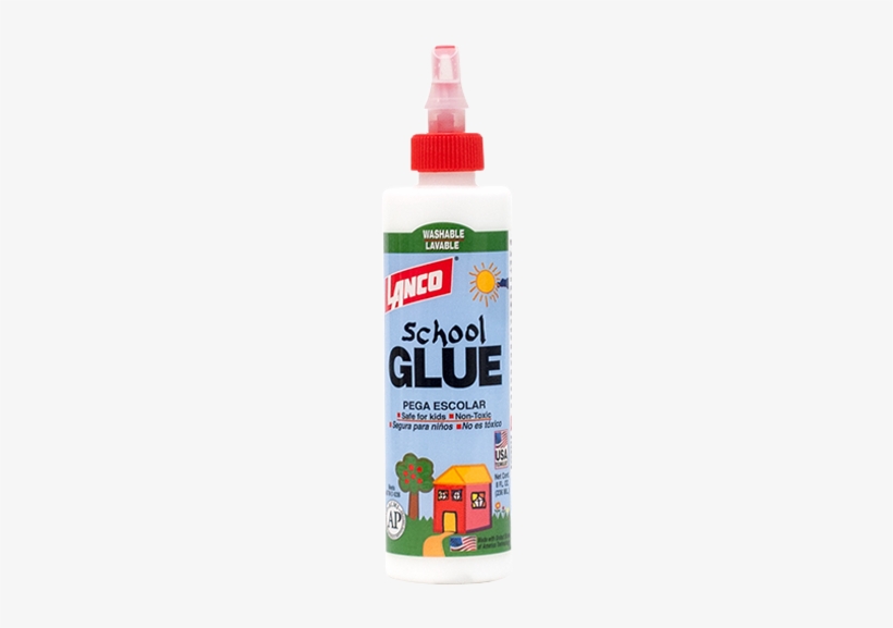 School Glue Wa240 - Plastic Bottle, transparent png download
