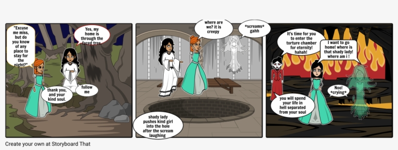 Scary Story - Cartoon, transparent png download