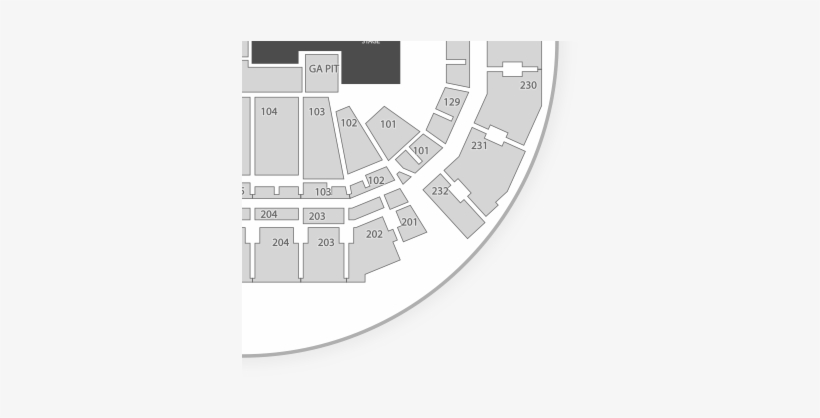 Adorable Seatgeek Luke Bryan St Louis August 8 25 2018 - Chi Health Center Omaha Arena Seating, transparent png download