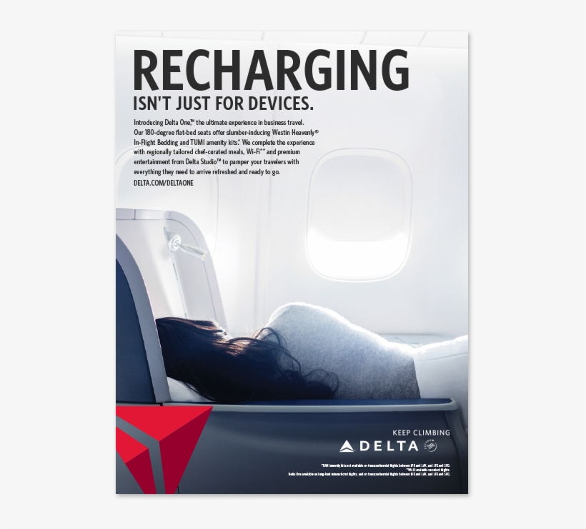 Delta Print Ad 0001 Delta One, transparent png download