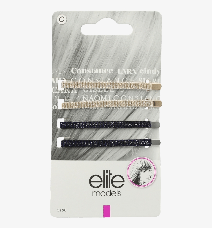 Elite Models Fashion Hair Bobby Pins (4 Pc Set) - Elite Model, transparent png download
