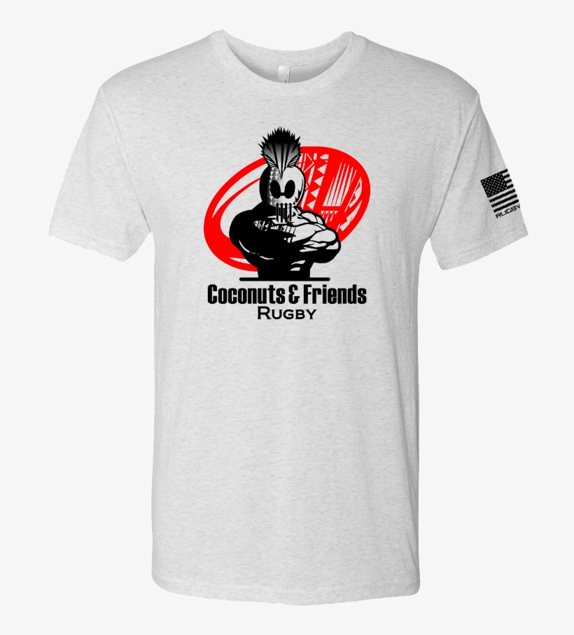 Coconuts Rugby Dead Rabbit Mens Tri-blend Crew - Love The Cowboys T Shirt, transparent png download