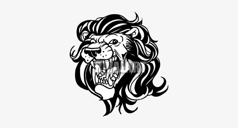 Clipart Info - Roaring Lion Vector, transparent png download