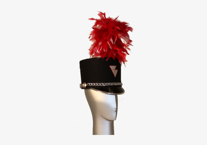 French Fountain Tip Dye Plume - Costume Hat, transparent png download
