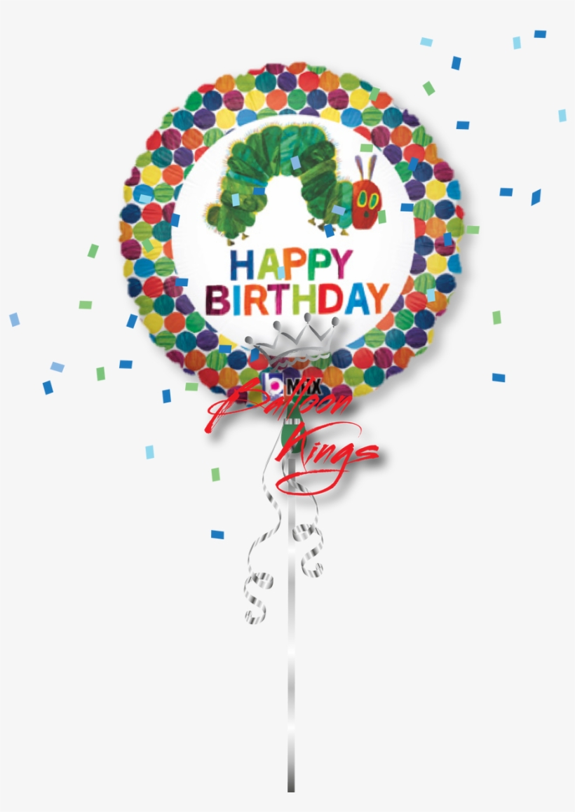Happy Birthday The Very Hungry Caterpillar - Happy Birthday Very Hungry Caterpillar, transparent png download