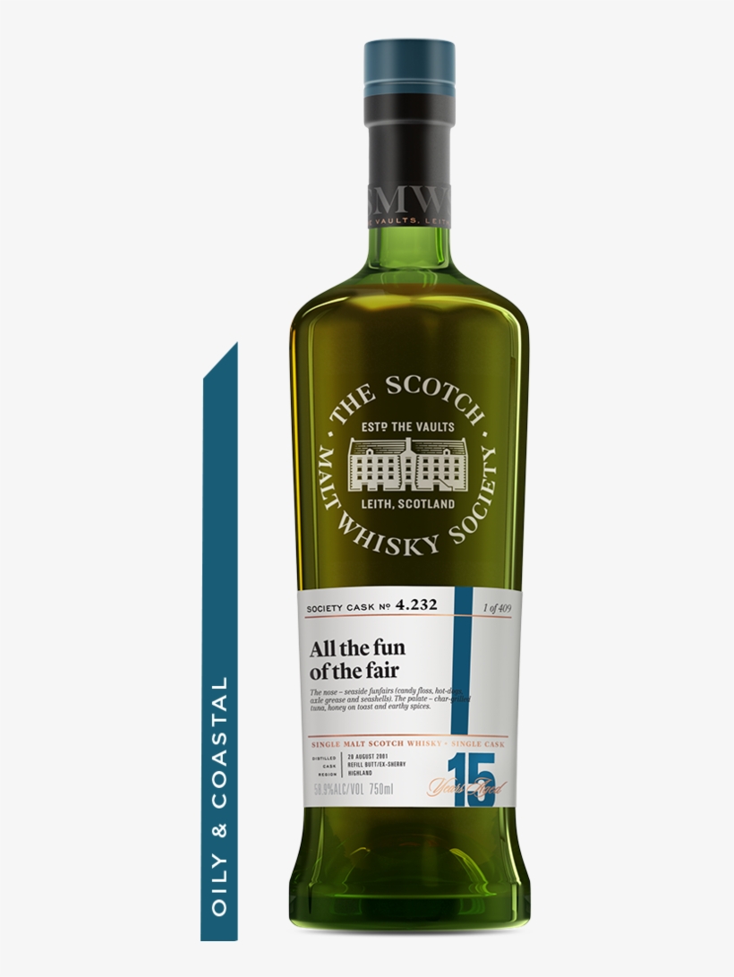 Cask No - 4 - - Scotch Malt Whisky Society, transparent png download