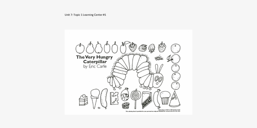 Page - Coloring Page Healthy Food, transparent png download